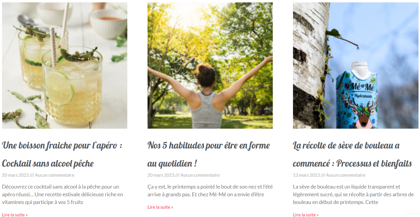 Rédaction articles blog