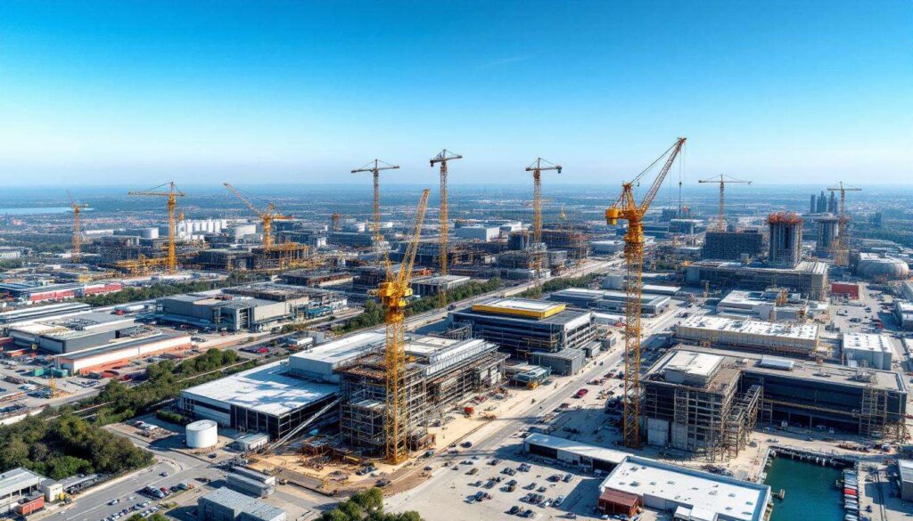 Pour réarmer le Vieux Continent, l'Europe construit de gigantesques complexes industriels plus grands que Gibraltar