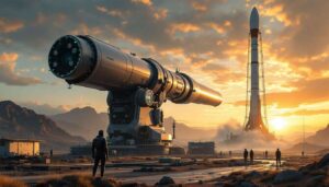 Un gigantesque canon spatial capable d&rsquo;atteindre Mach 23 pourrait révolutionner les lancements spatiaux