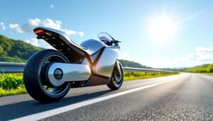 Cette moto solaire pourrait enterrer les stations-service et les bornes électriques