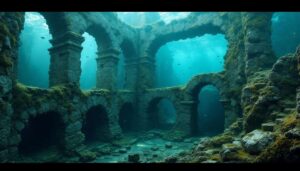 Une structure monumentale engloutie révèle une civilisation oubliée au large des côtes bretonnes