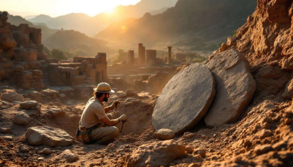 Turquie : un miroir en pierre volcanique découvert