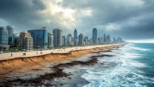 Réchauffement climatique : 56 % des villes côtières du monde ont reculé face à la mer