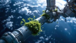 ISS : comment une simple mousse a survécu au rayonnement cosmique pendant neuf mois
