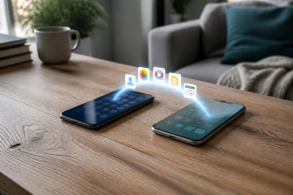 Comment transférer toutes les données d'un téléphone à un autre
