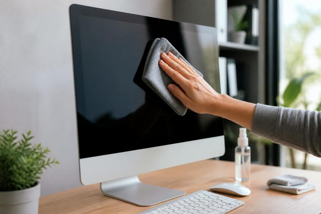 Nettoyage de l'écran Mac : guide complet sans risque